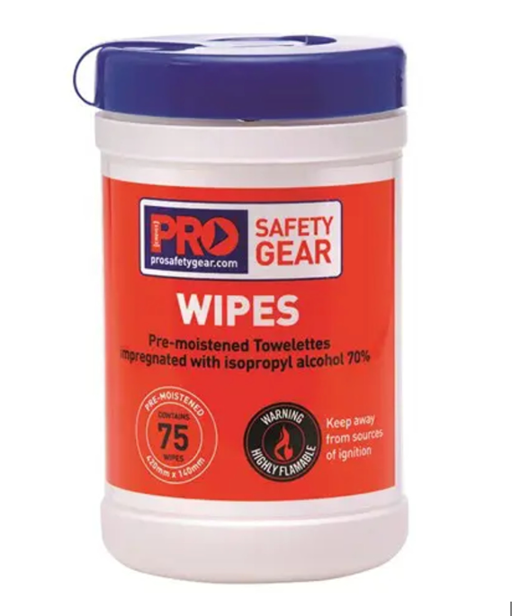 PRO ISOPROPYL CLEANING WIPES (75 WIPES PER CANISTER)